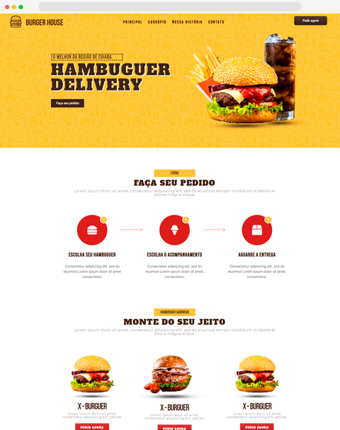 Burguer House – Delivery Hamburguer